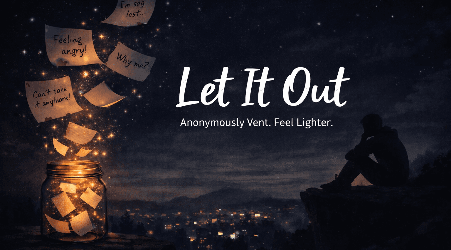 Let it Out - Anonymous Frustration Wall image 1