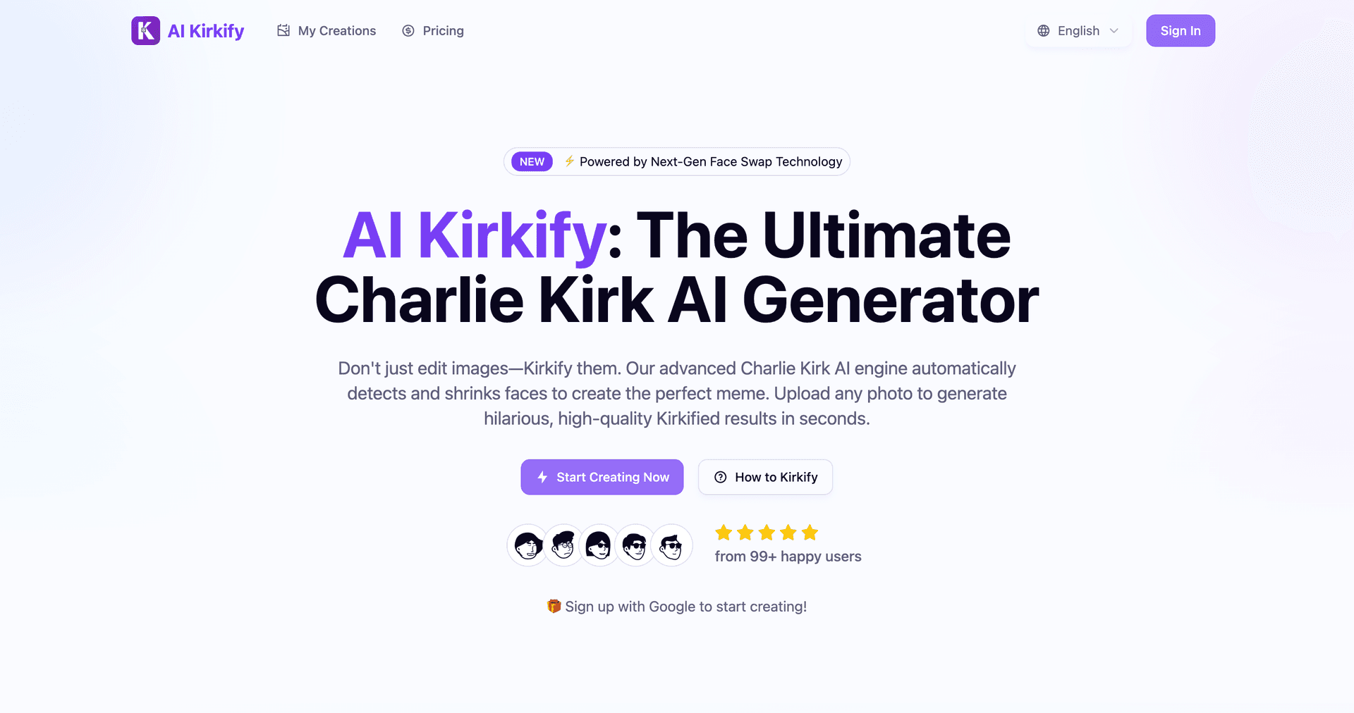 AI Kirkify: Charlie Kirk AI Generator image 1