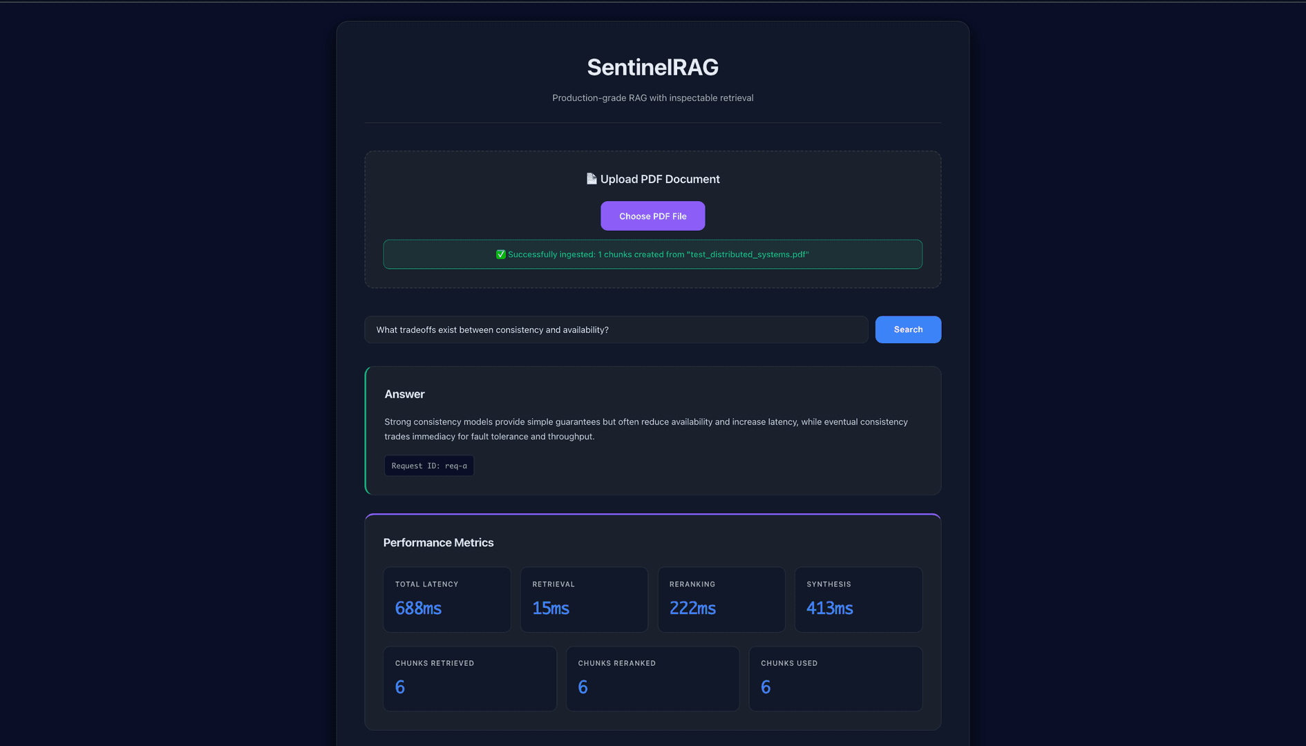 SentinelRAG image 1