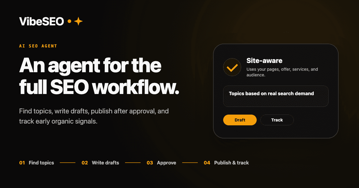 VibeSEO — AI SEO agent for your website image 2