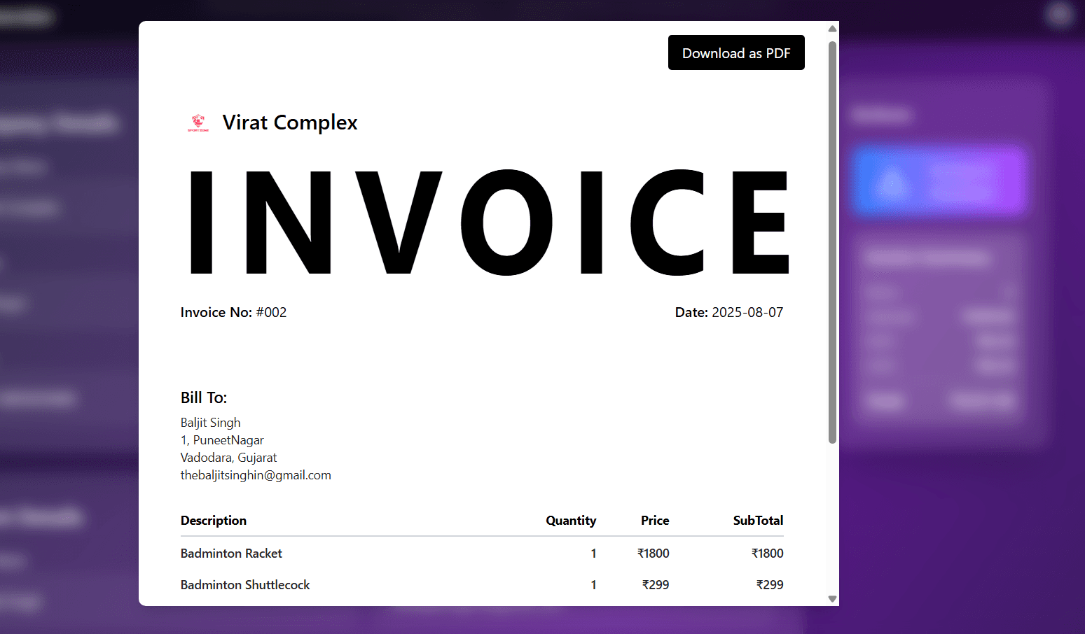 Invoice Generator Tool image 3