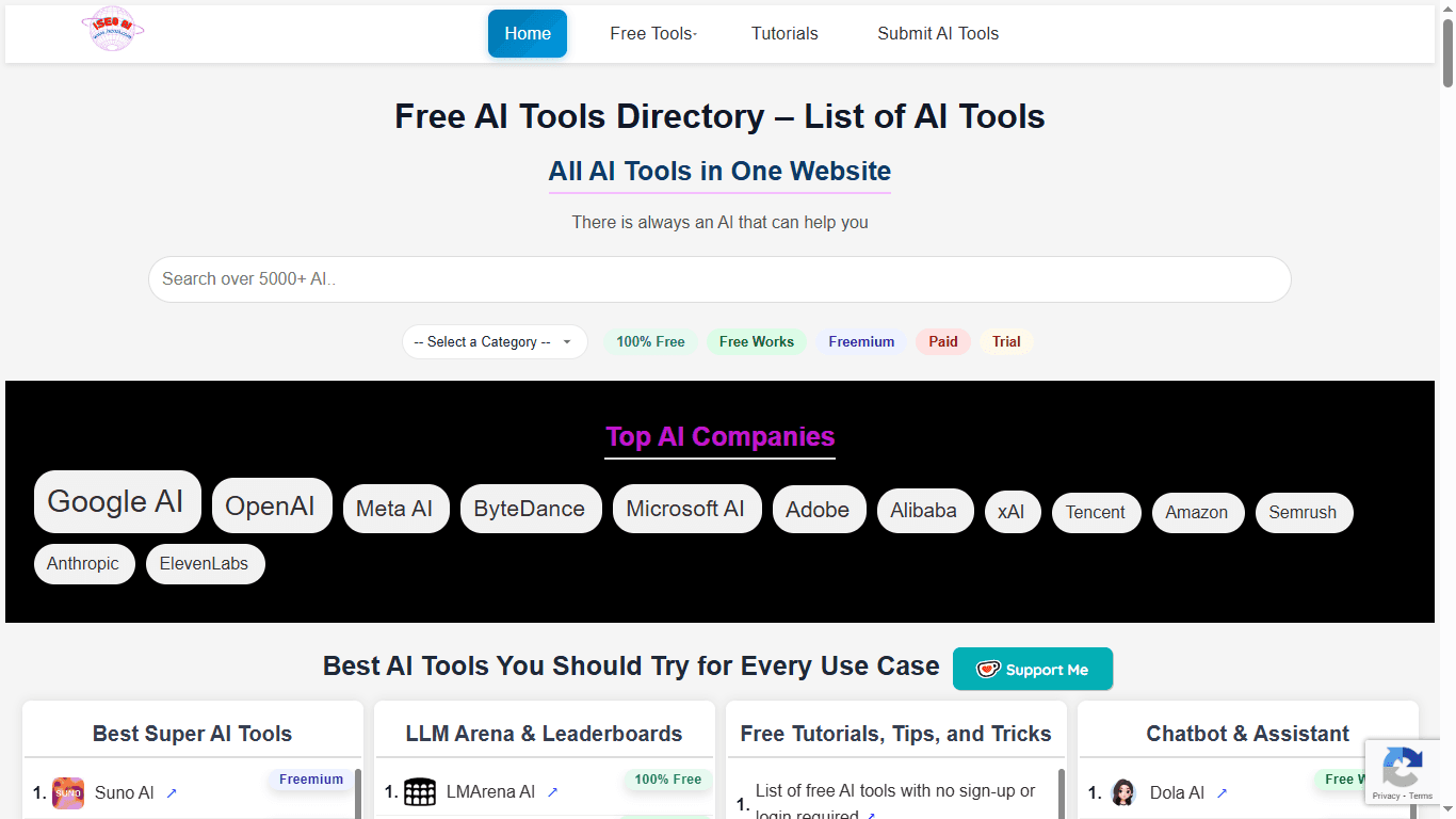 iSEO AI – Free AI Tools Directory image 2