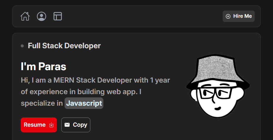 Full Stack Developer Portfolio image 1