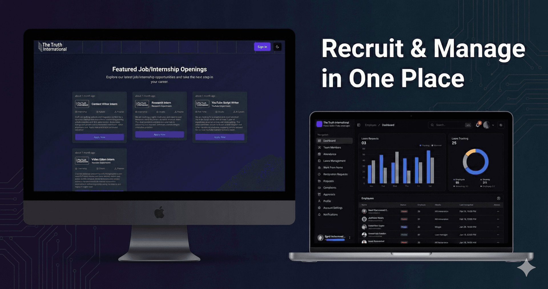 TTI HRM: Modern Workforce Management Portal image 2