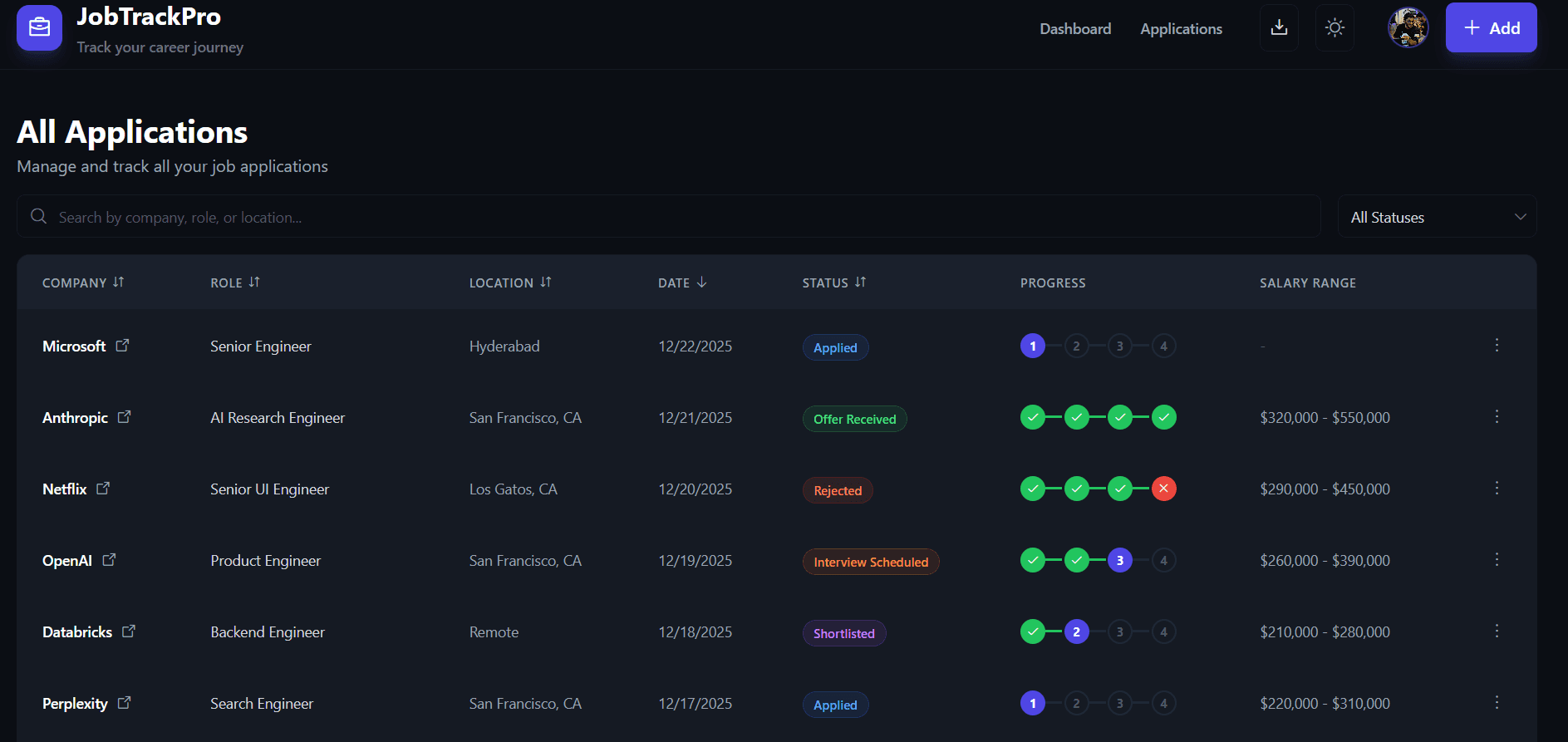 JobTrackerPro image 4