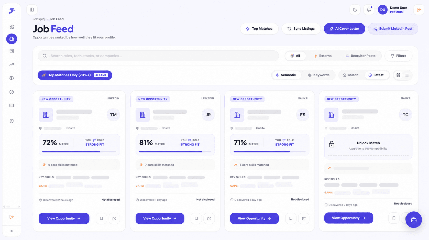 Jobspiq - AI Tech Job Matching image 3