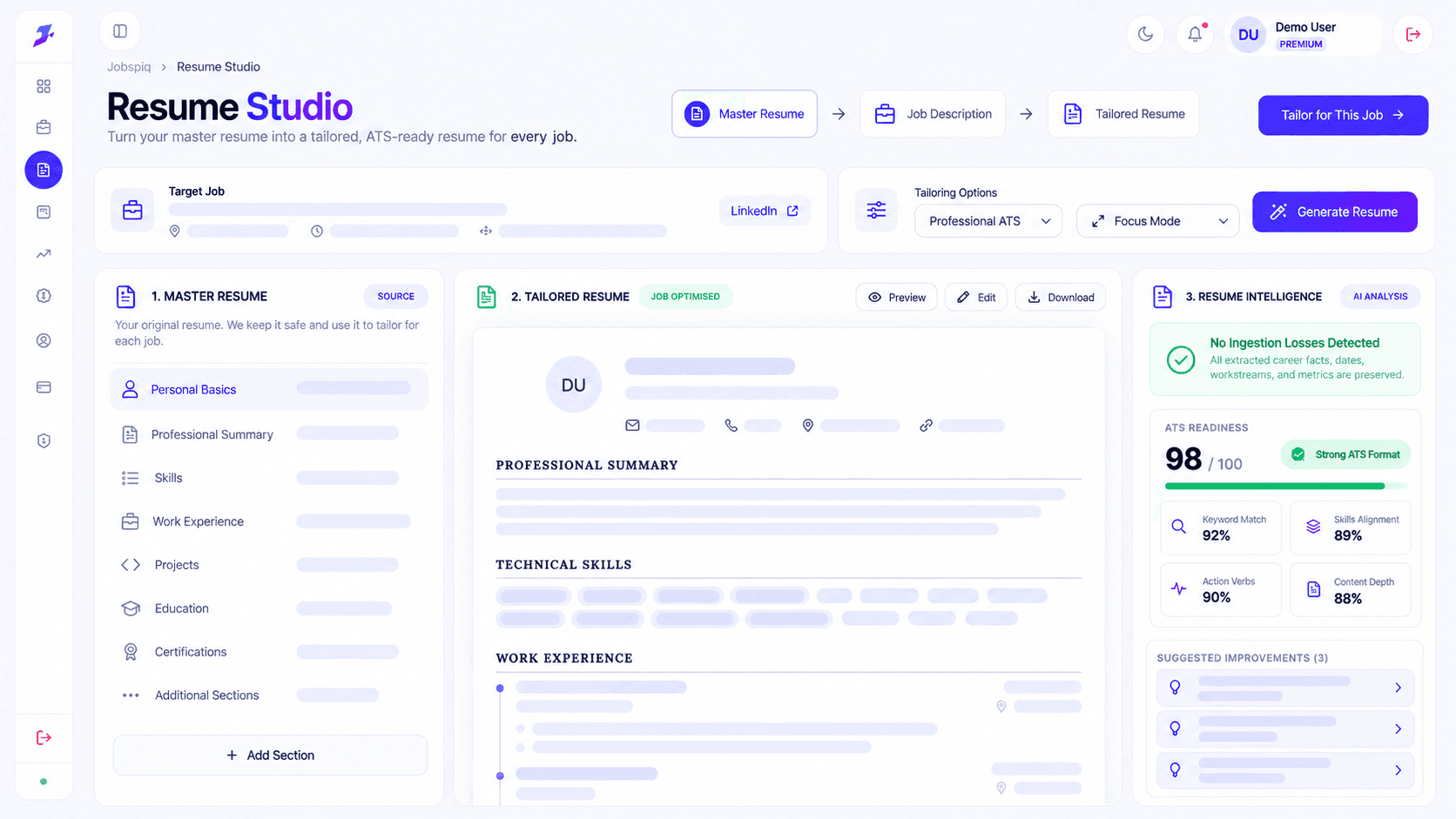 Jobspiq - AI Tech Job Matching image 4