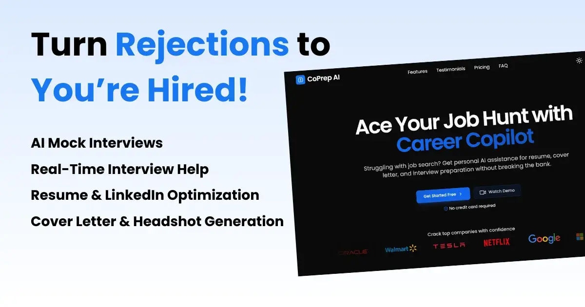 Best Interview Copilot in 2026: Why I Built CoPrep AI