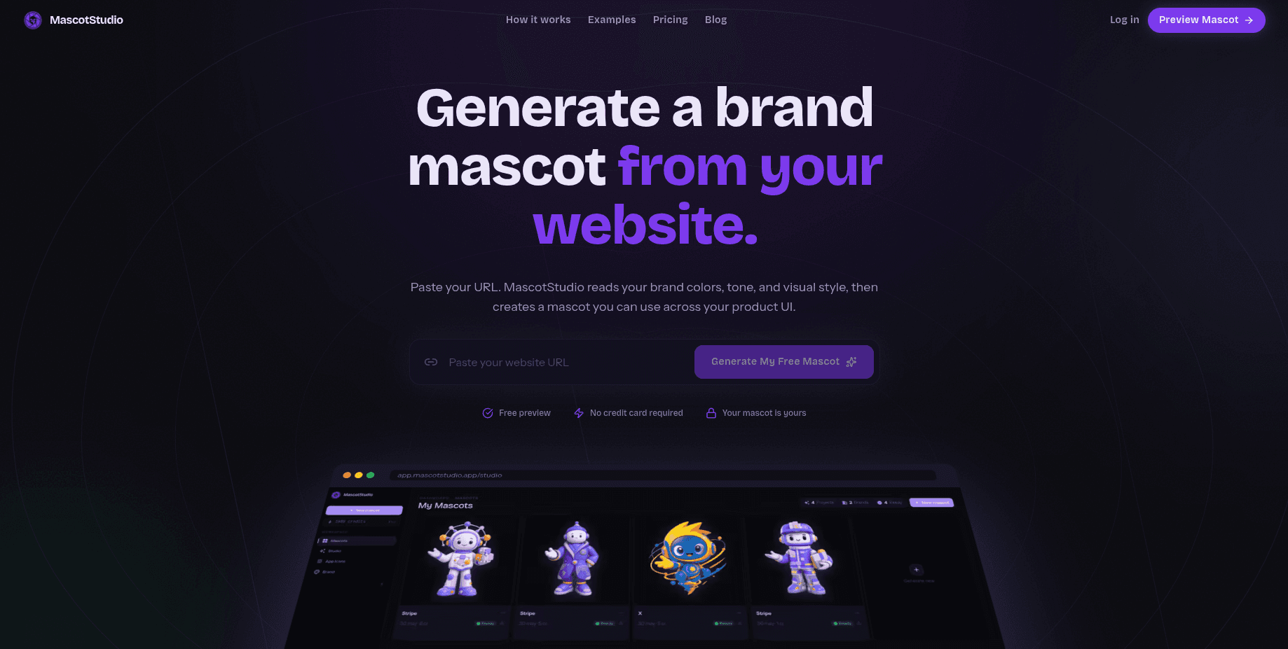 MascotStudio | AI Mascots for Product Teams image 1