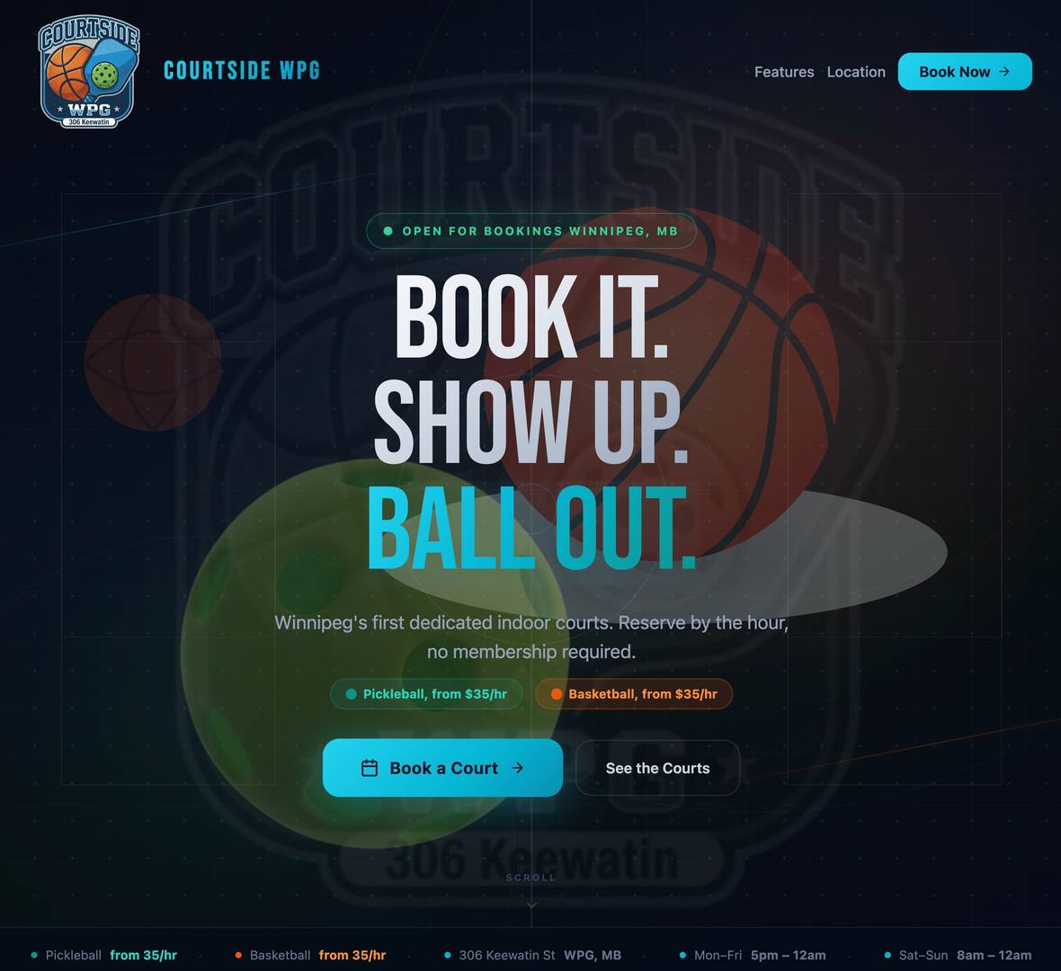 Courtside image 1