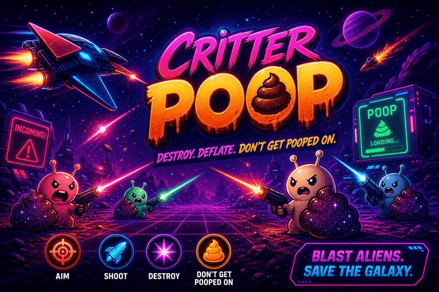 Critter Poop | Fast-Paced Action Game image 3
