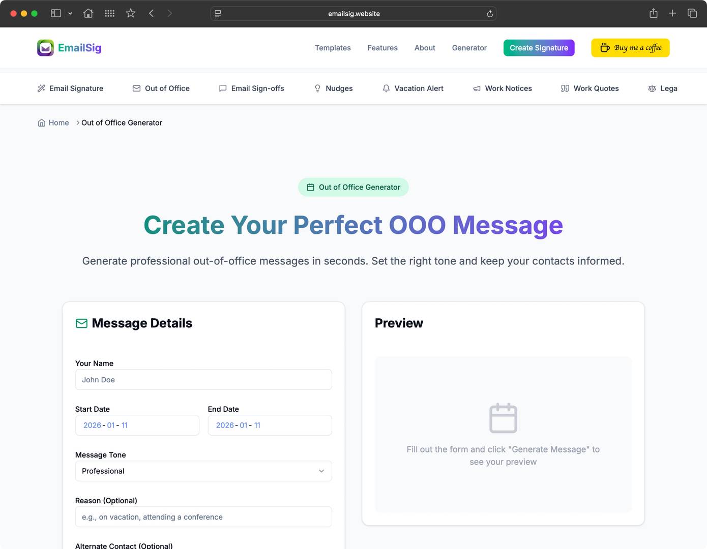 EmailSig - Pro Email Signature Generator image 5