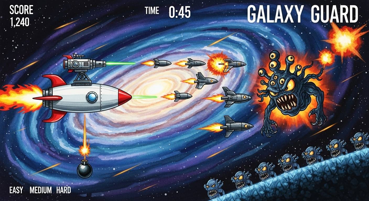 Galaxy Guard - Epic Arcade Space Shooter image 1