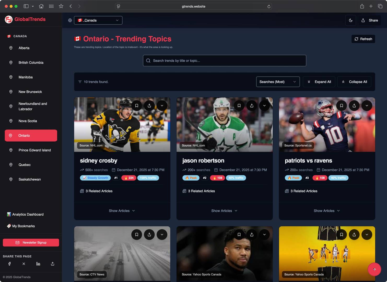 GlobalTrends - Discover What's Trending image 4