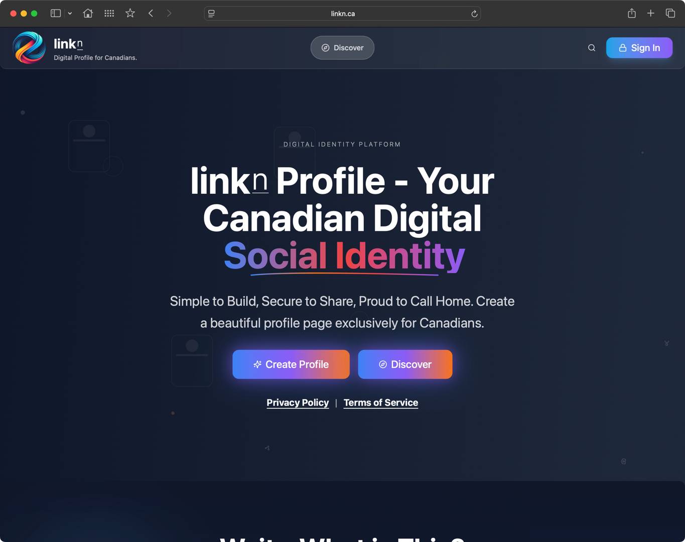 Linkn Canadian Profile image 1