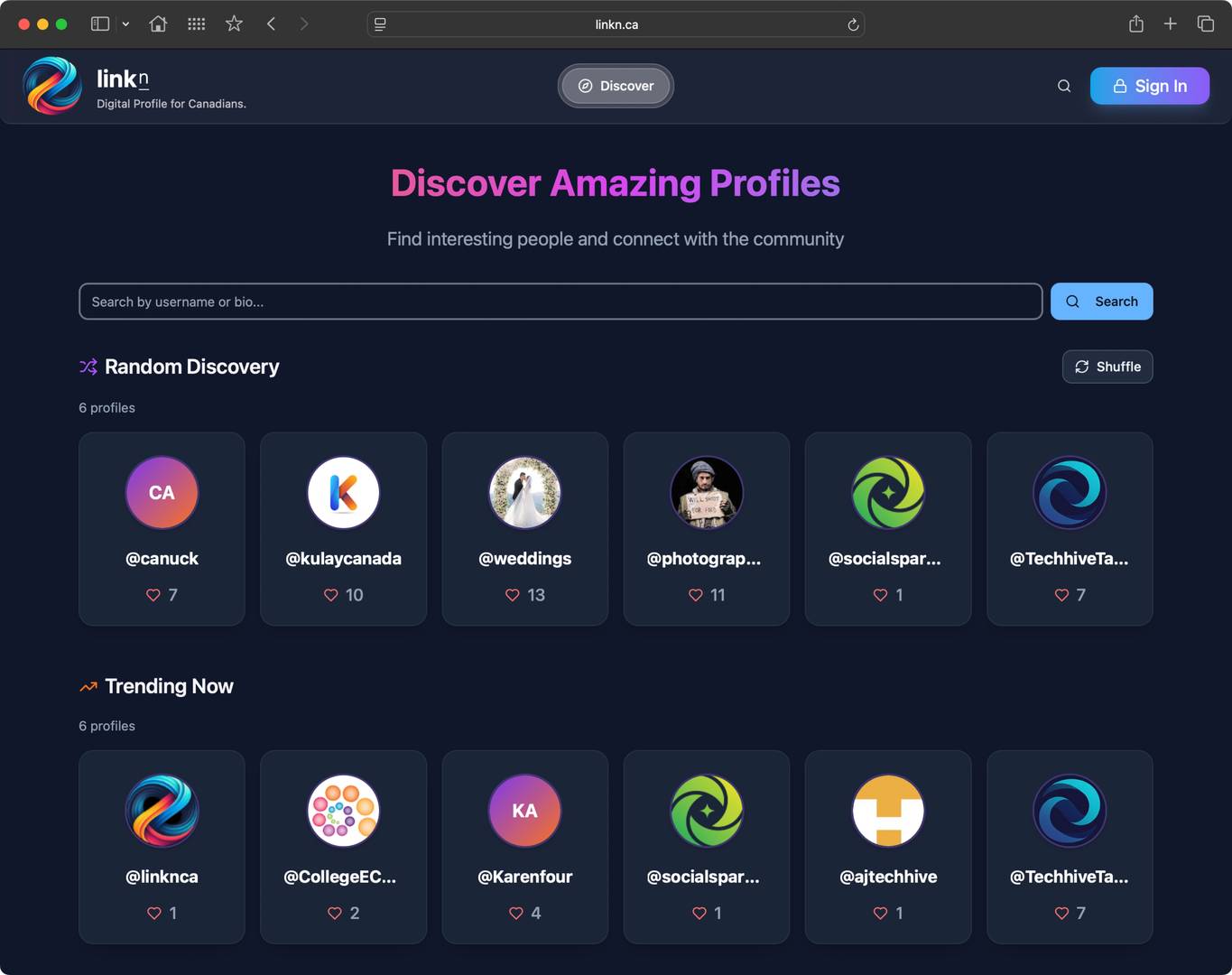 Linkn Canadian Profile image 2