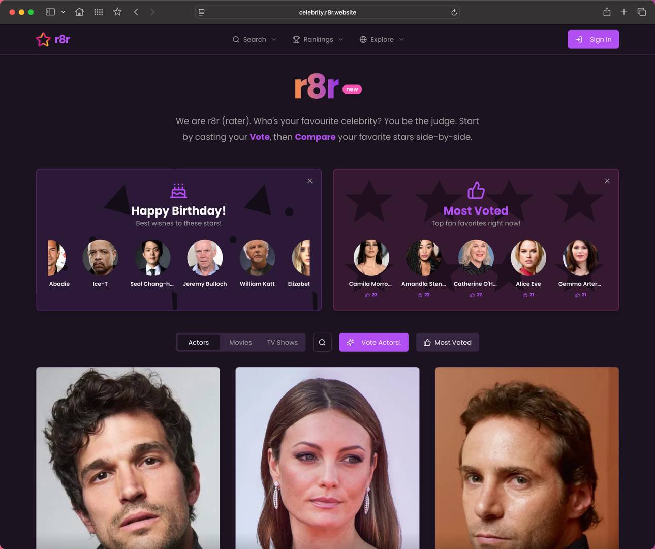 r8r - Rate Actors, Movies, and TV Shows image 1