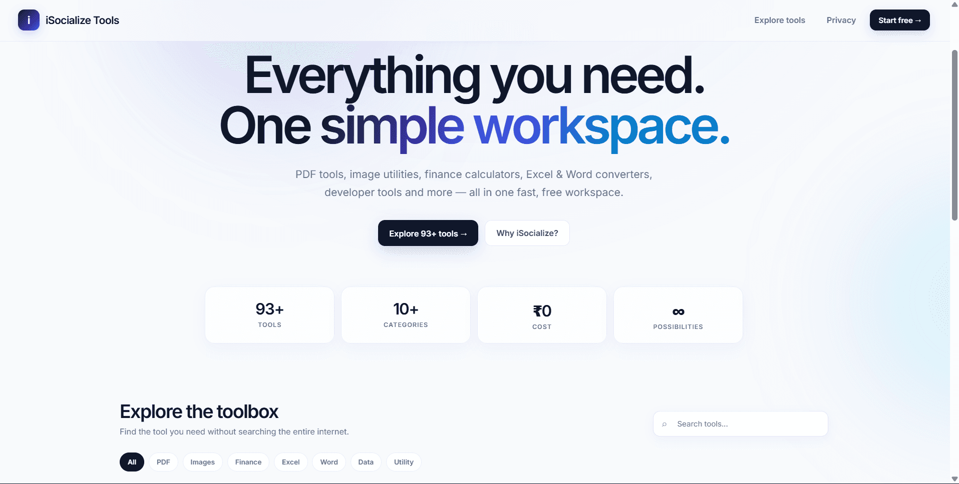 Free Online Tools for Files, Finance & More image 1