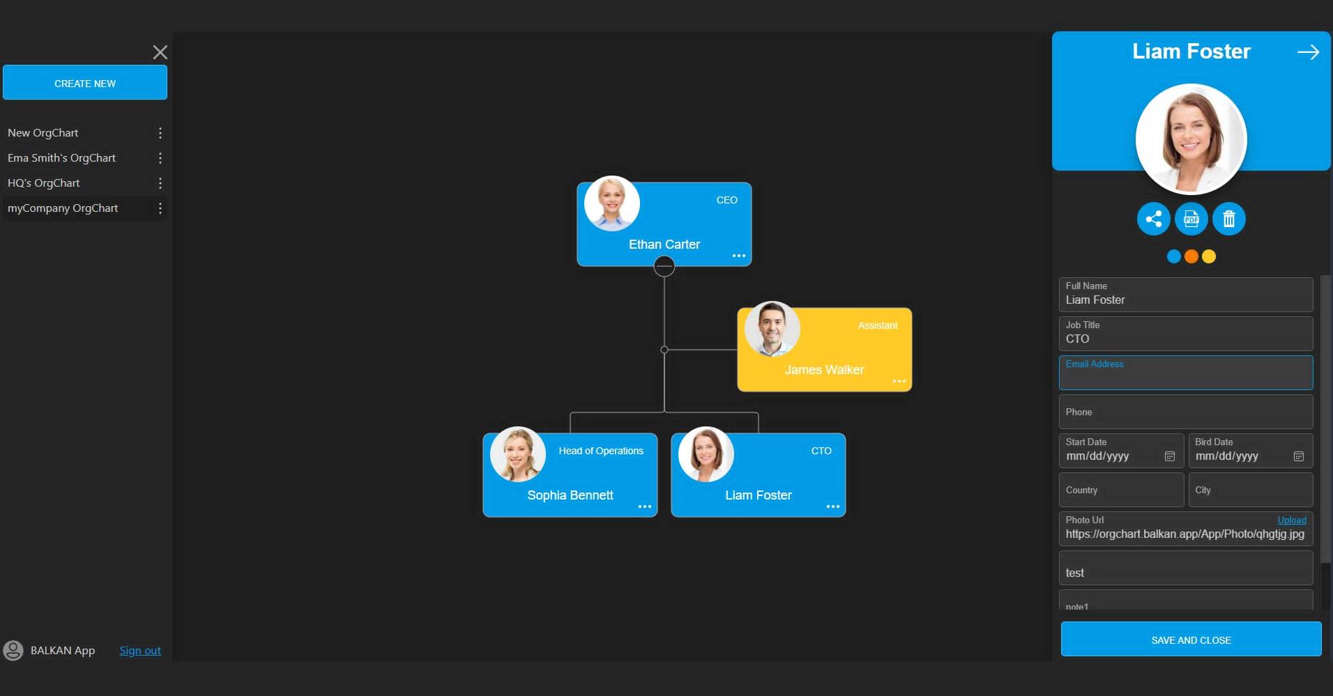 OrgChart App image 3