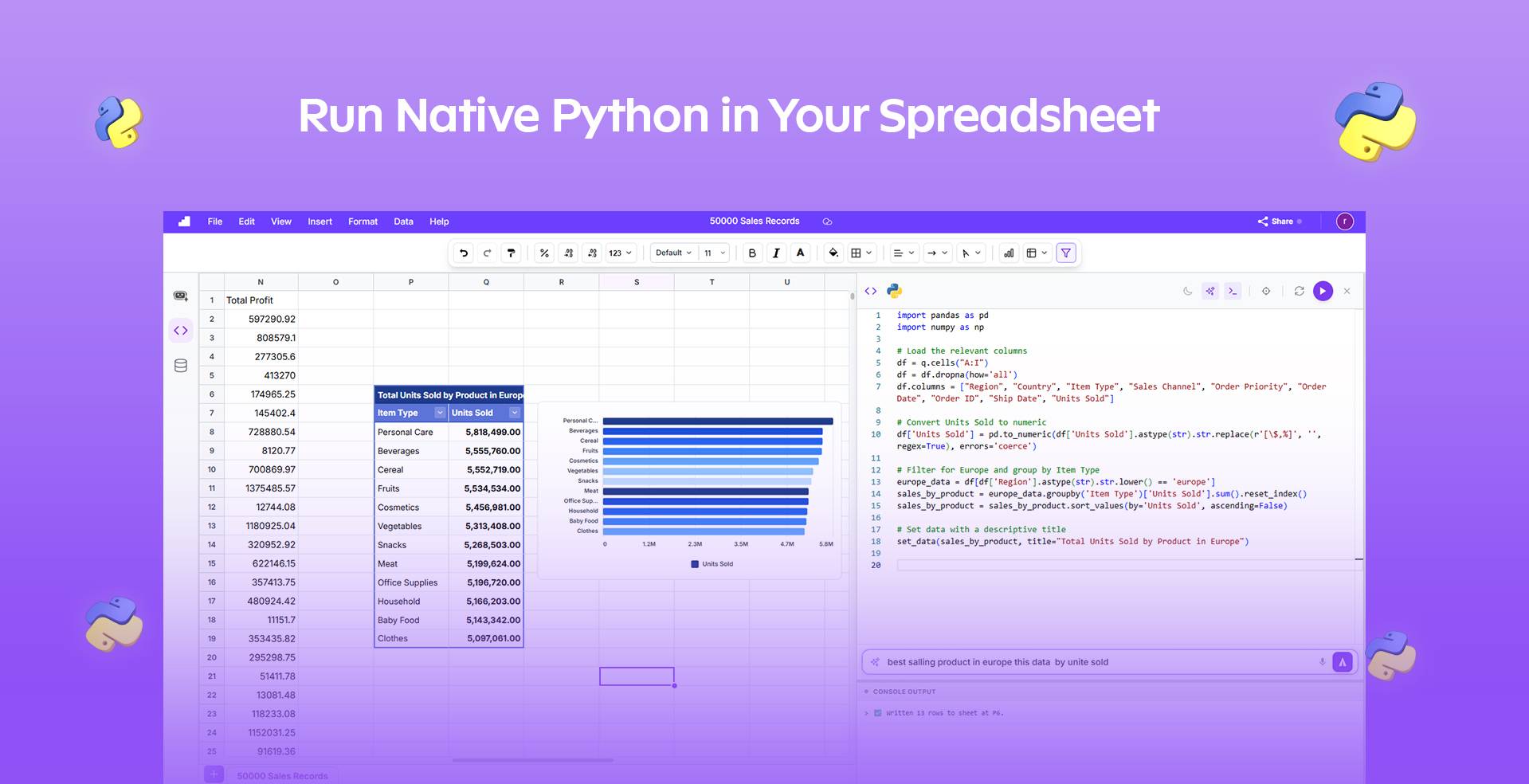 Tablix: The Modern AI Spreadsheet image 4