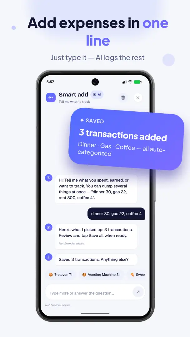 AI Expense Manager & Tracker image 3
