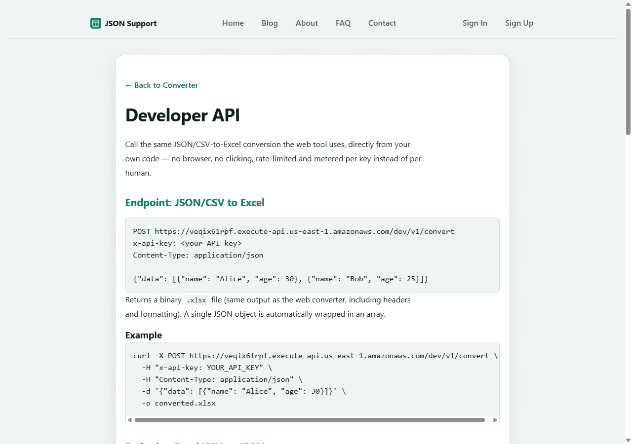 JSON Support image 2