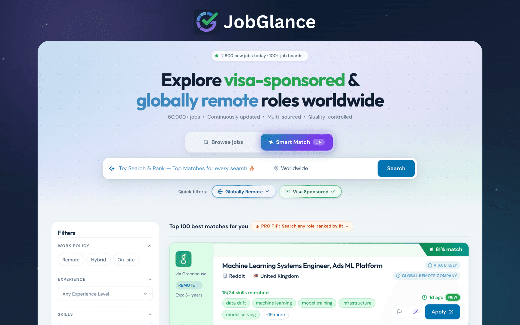 JobGlance image 2