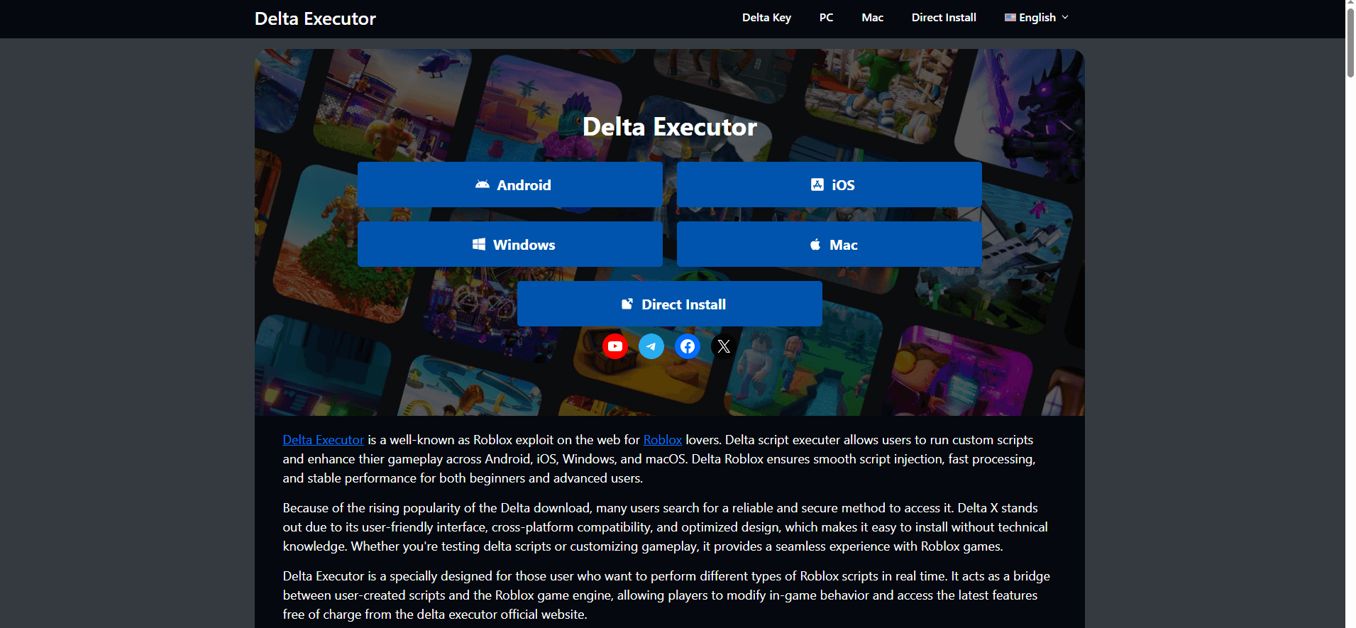 Delta Executor Click image 1