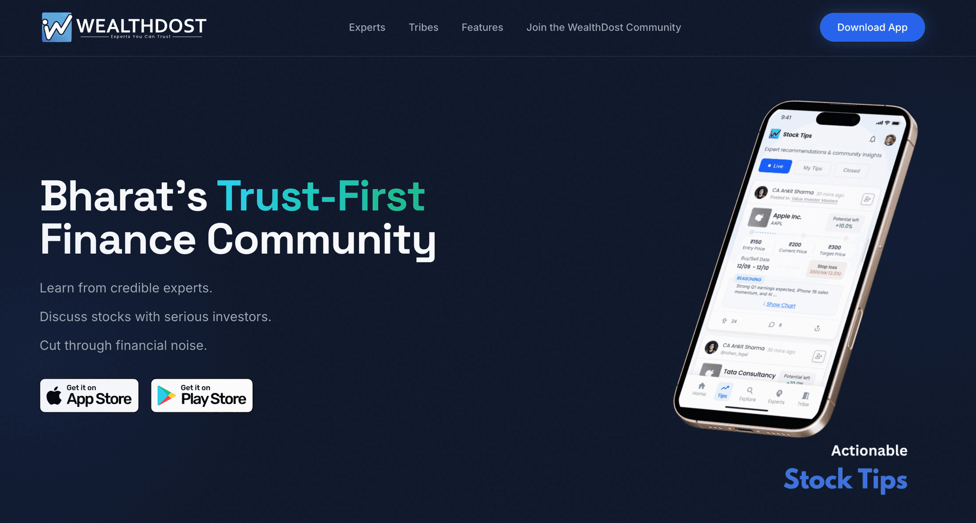 WealthDost | Trust-First Finance Community image 1