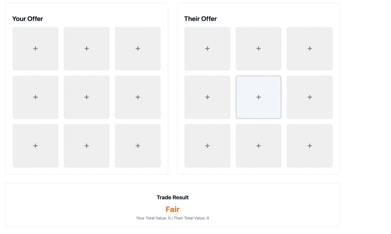 Grow a Garden Trade Calculator image 1