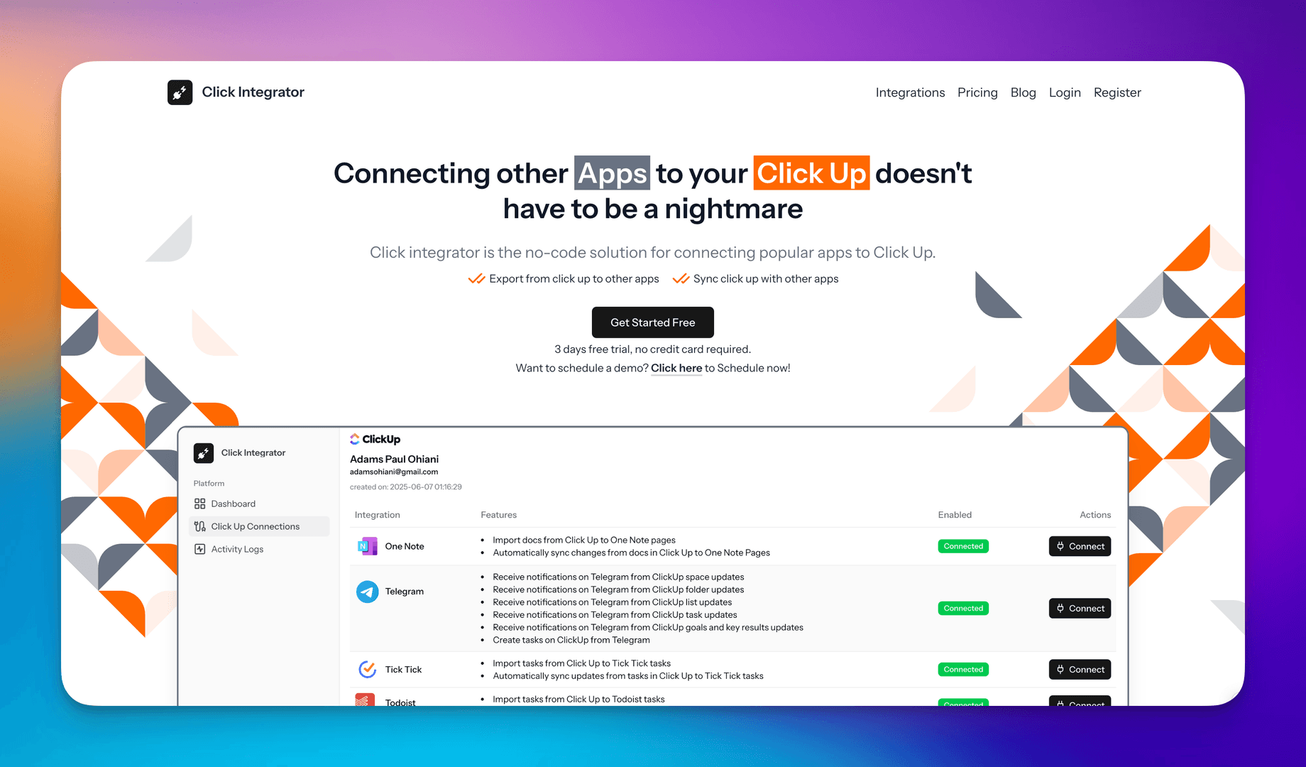 Click Integrator image 1