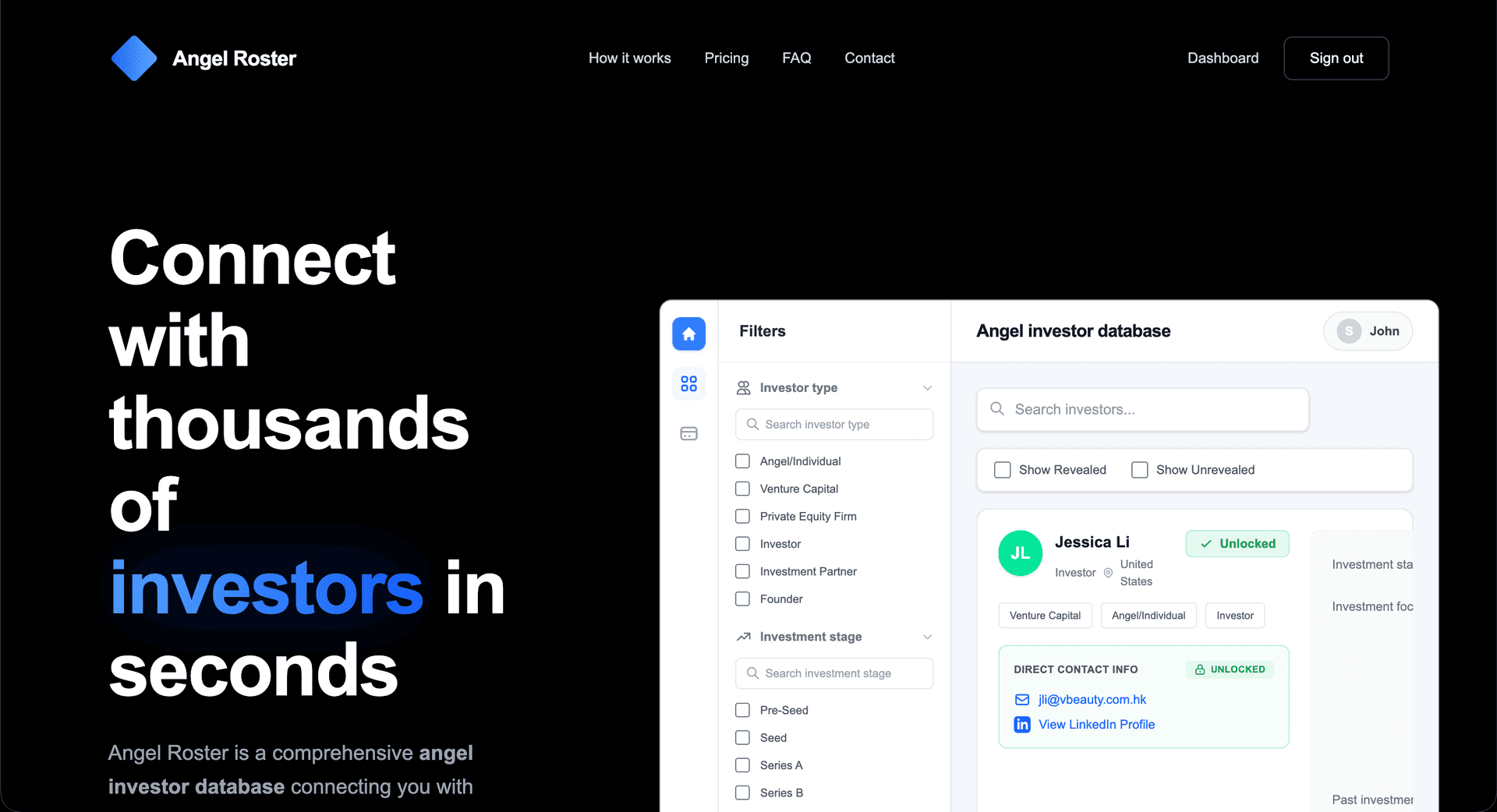 Angel Investor Database | 70,000 Investors image 2