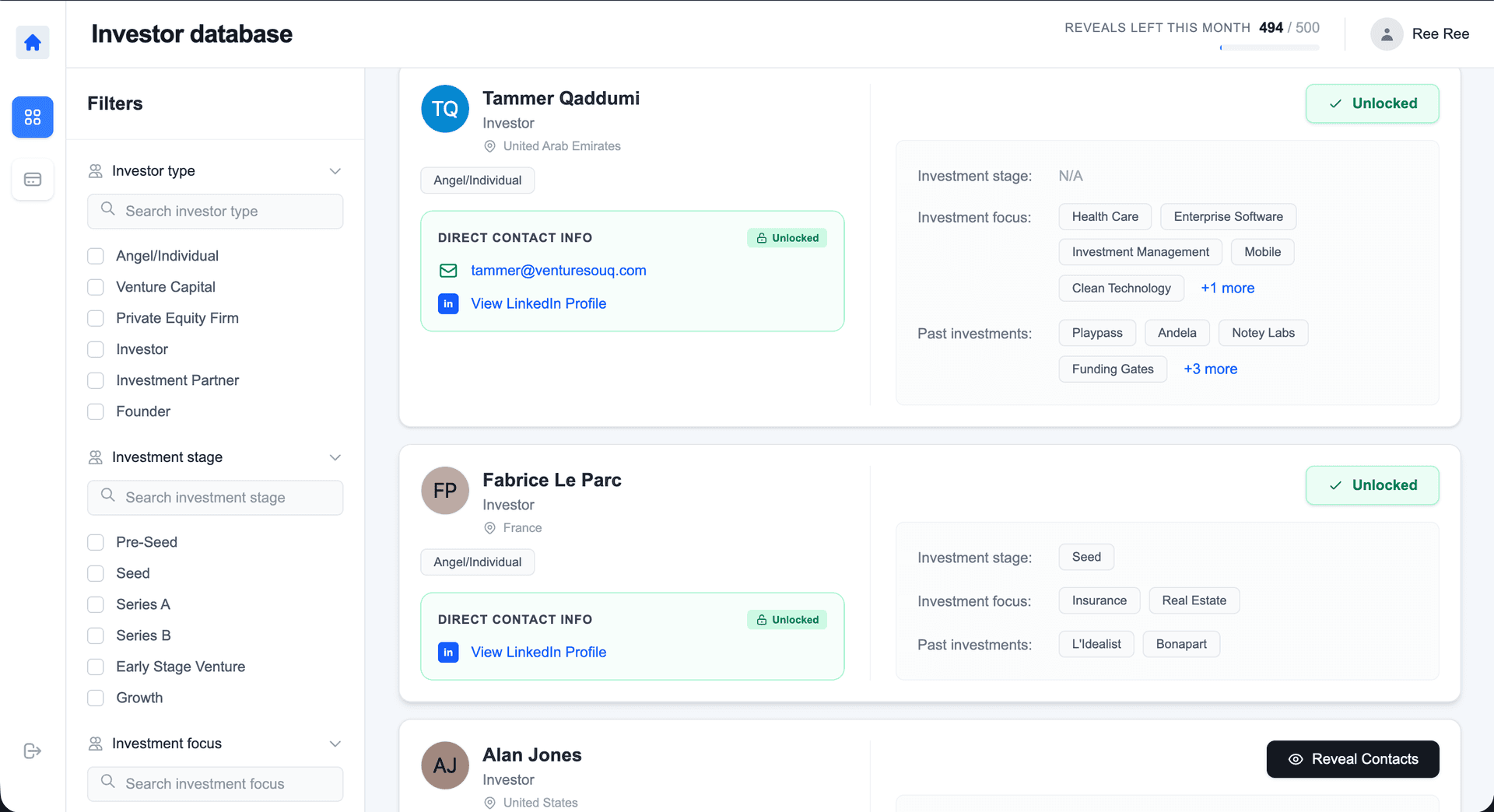 Angel Investor Database | 70,000 Investors image 4