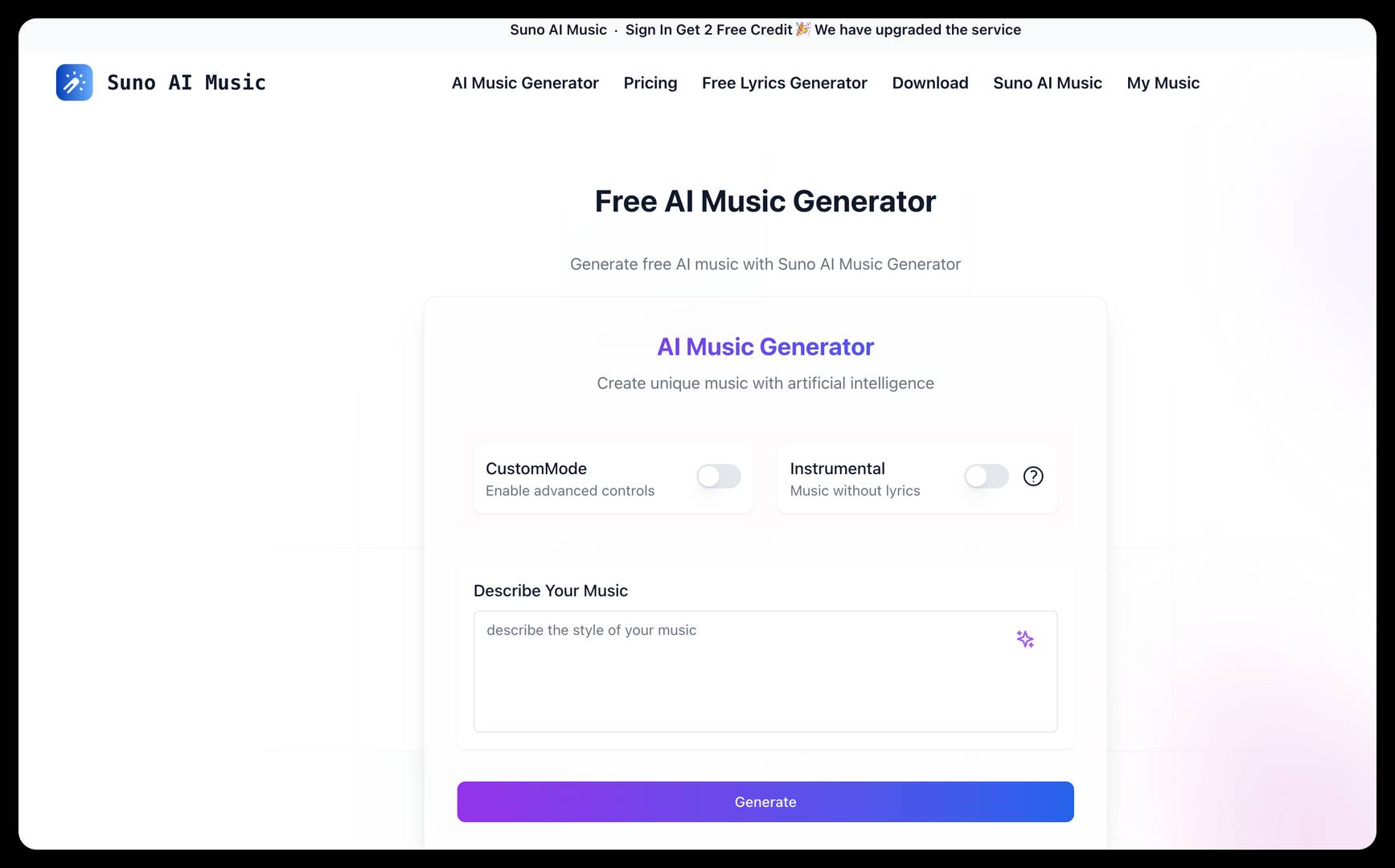 Suno AI Music