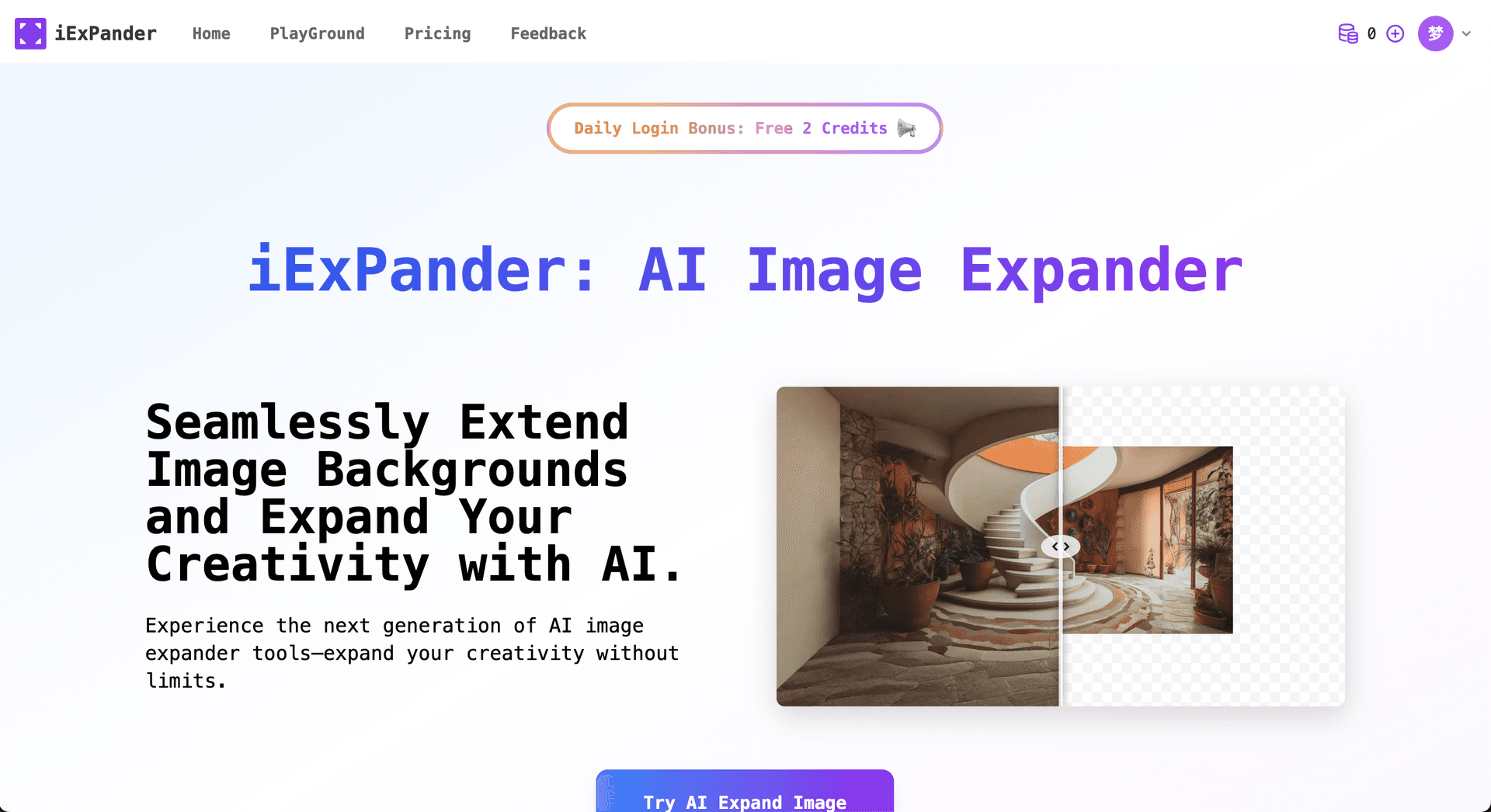 Free Online AI Image Expander image 1