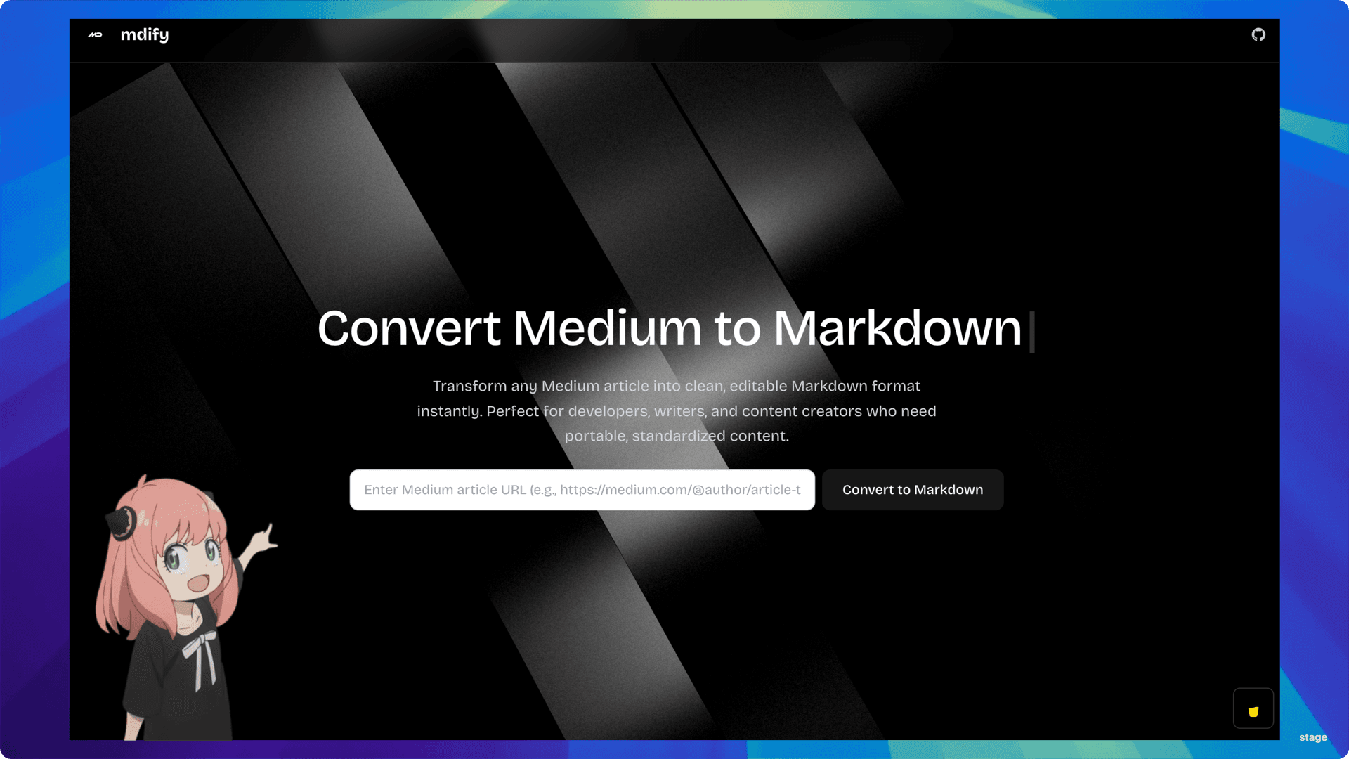 mdify - Convert Medium Articles to Markdown image 1