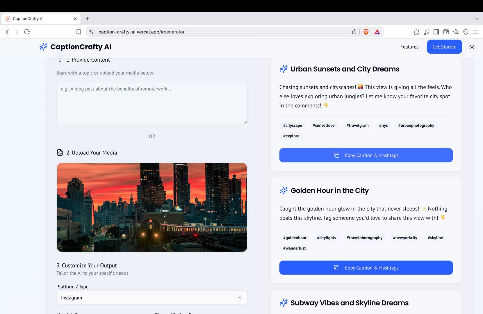 CaptionCrafty AI image 3