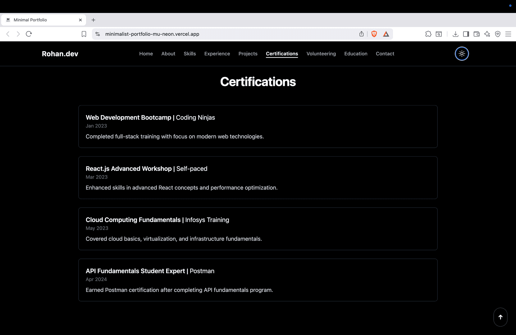 Minimal Portfolio image 5