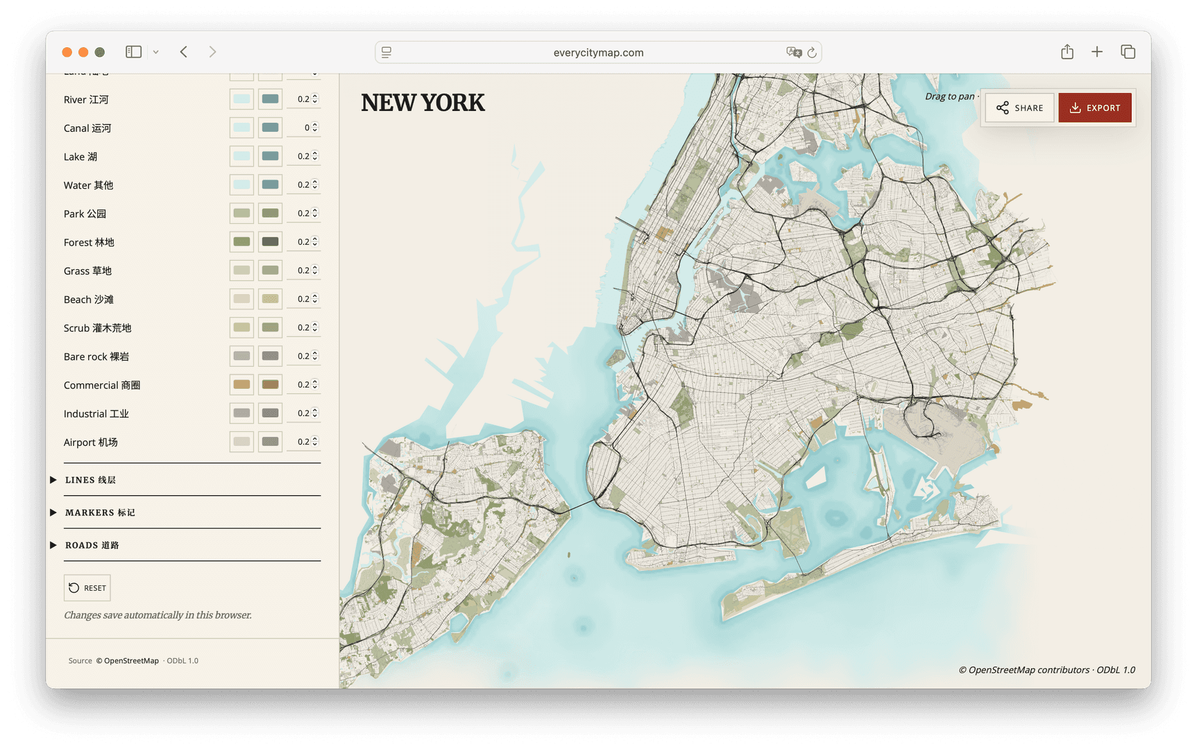Custom City Map Maker · EveryCityMap image 4