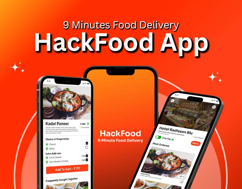 HackFood App UI/UX Case Study