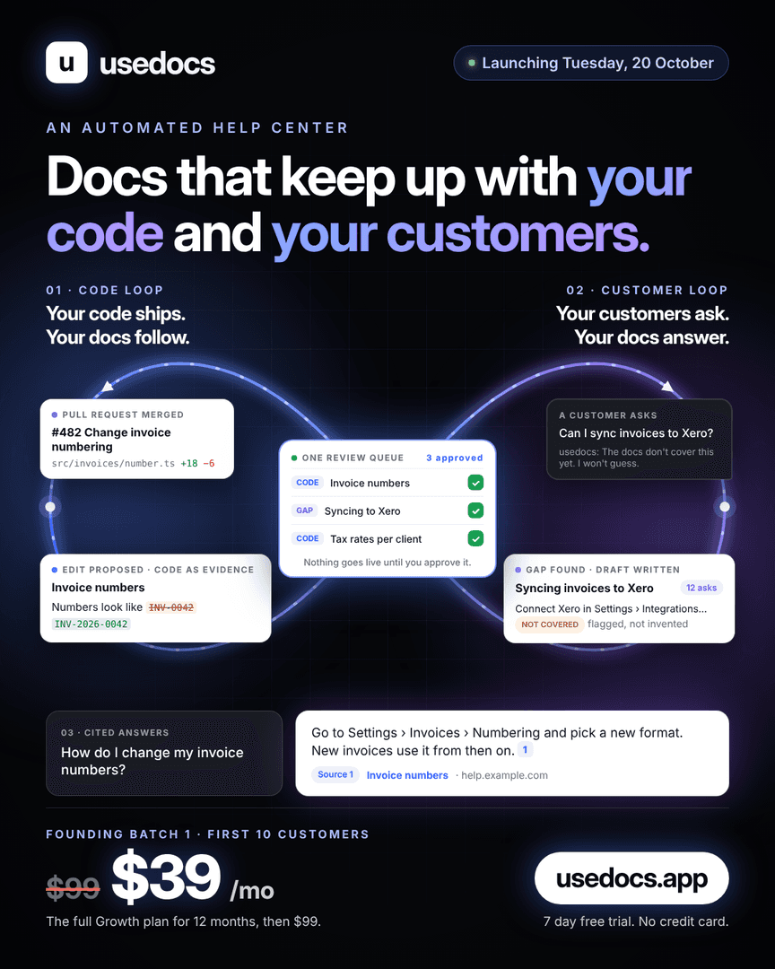 Docs that keep up with your code image 2