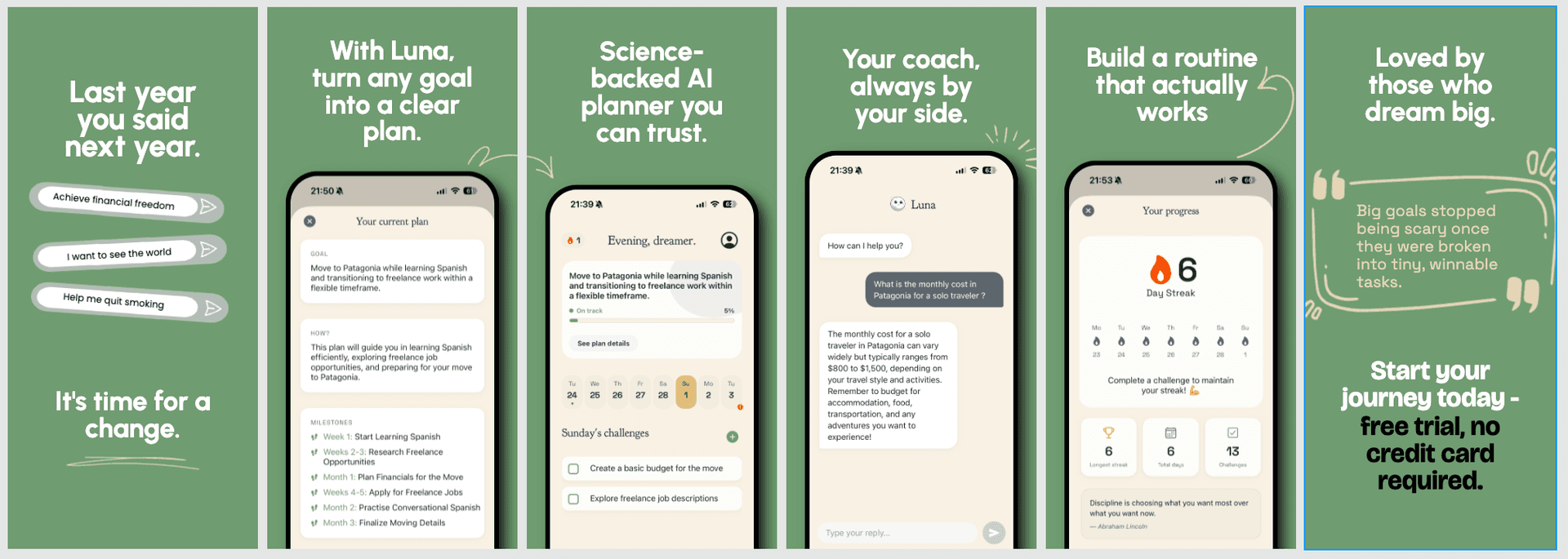 Luna - Your AI-powered daily coaching app image 2