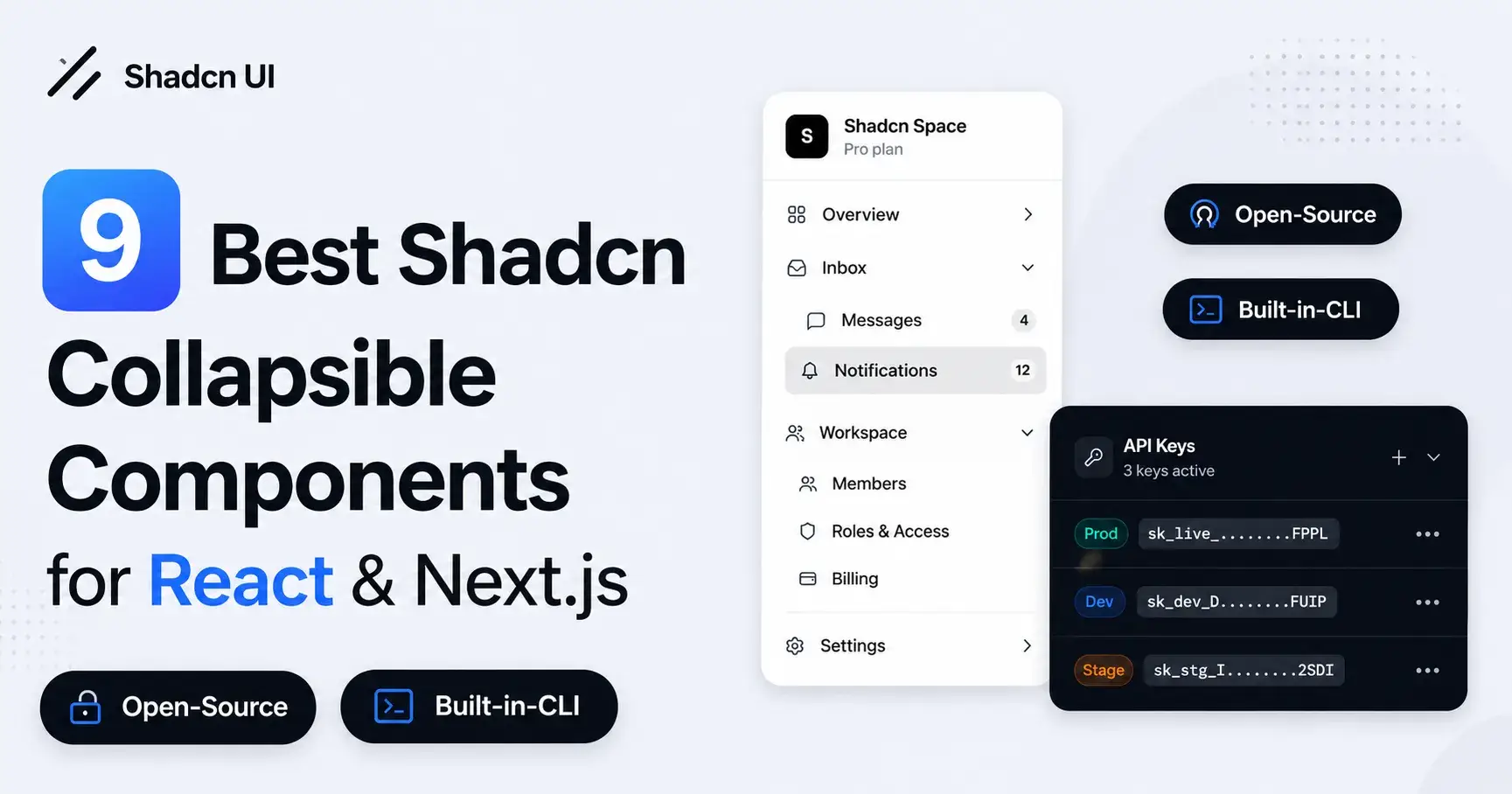9 New Shadcn Collapsible Components for Your Web Projects
