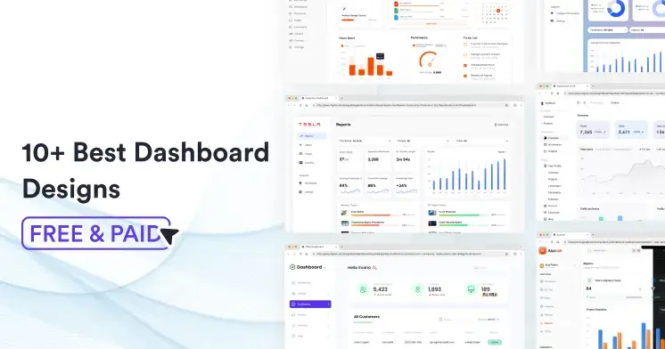 10+ Best Dashboard Designs for 2026 (Free & Paid)