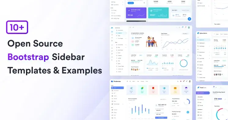 10+ Open Source Bootstrap Sidebar Templates, Designs & Examples