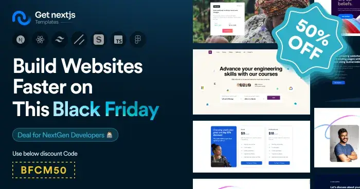 Black Friday 2025 Best Deals for Next.js Developers