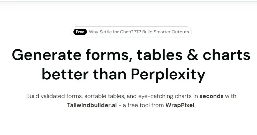 Introducing Tailwind Builder to Generate Production-Ready Code for Forms, Charts, and Tables