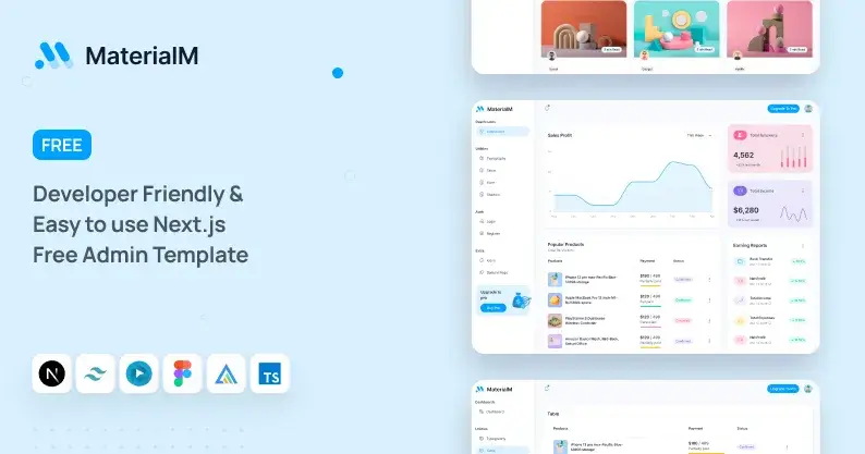 Build Web Apps Fast with MaterialM Next.js 16 Template