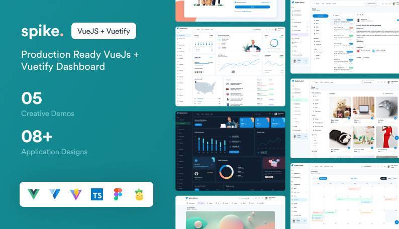 Spike Vue.JS Template