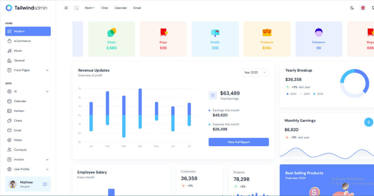 Tailwindadmin image 2